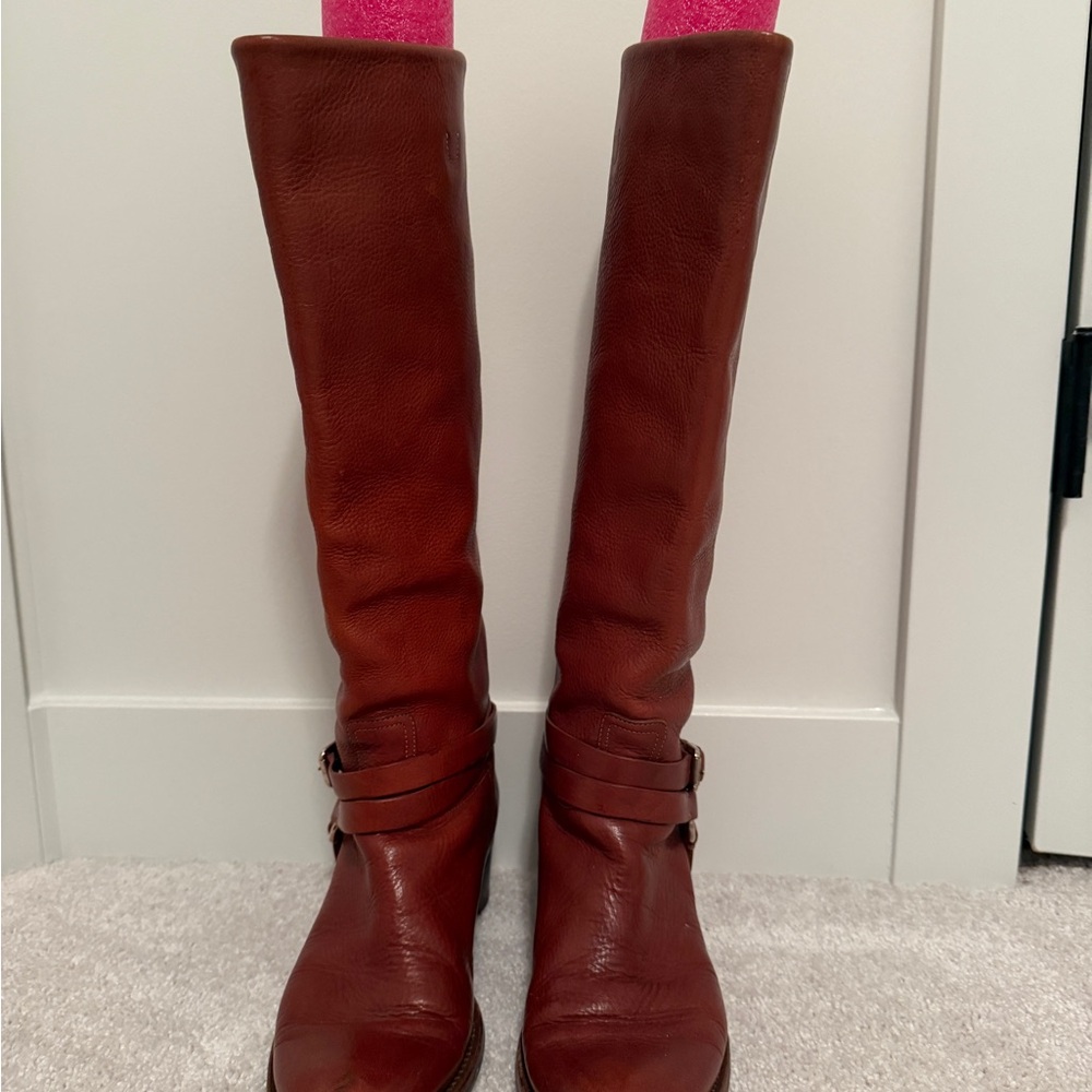 Vintage 💜PURPLE LABEL💜 Ralph Lauren Knee High Western Boots